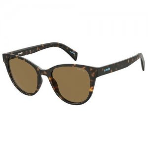 Солнцезащитные очки женские Levis LV 1014/S Levi's. Цвет: коричневый