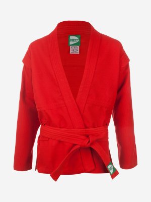 Куртка для самбо , Красный, размер 28-30 Green Hill. Цвет: красный