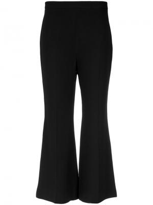 Flared cropepd trousers Andrea Marques. Цвет: чёрный