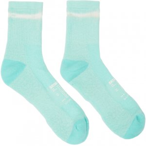 Синие носки Tie Dye Satisfy