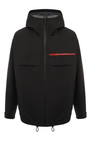 Комплект из двух курток Prada. Цвет: чёрный