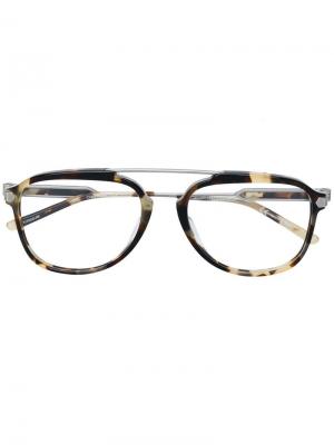 Square frame glasses Calvin Klein 205W39nyc. Цвет: нейтральные цвета