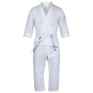 Кимоно для карате без пояса, сертификат WKF, белый adidas