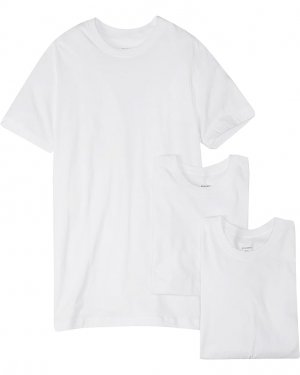 Футболка 3-Pack ESSENTIAL Crew Neck T-Shirt, цвет White New Logo 2(X)IST