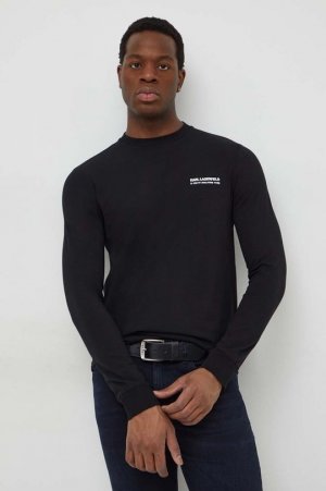 Рубашка с длинным рукавом , черный Karl Lagerfeld