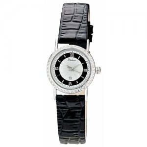 Женские серебряные часы «Ритм» 98106.235 Platinor