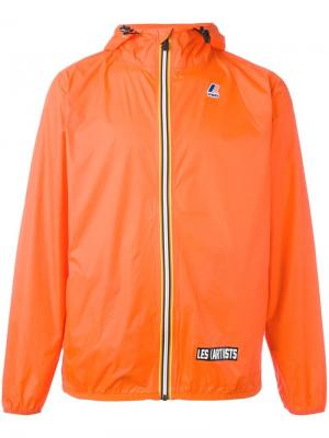 Куртка на молнии K-Way x Les (Art)Ists. Цвет: жёлтый и оранжевый
