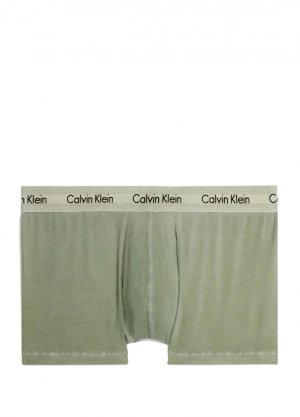 Боксеры с зеленой лентой логотипом Calvin Klein