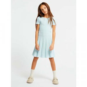 Платье , размер 152, голубой GUESS. Цвет: голубой