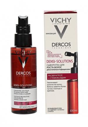 Сыворотка для волос Vichy Dercos densi-solutions роста истонченных и редеющих 100 мл. Цвет: прозрачный