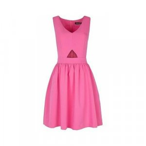 Платье , размер 46, розовый La Reine Blanche. Цвет: розовый/фуксия