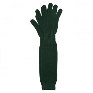 Кашемировые перчатки Kashja` Cashmere. Цвет: зелёный