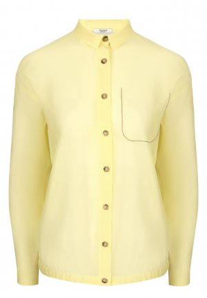 Рубашка PESERICO. Цвет: желтый