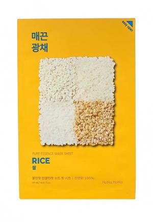 Маска для лица Holika тканевая против пигментации Pure Essence рис