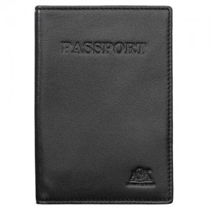 Обложка для паспорта , 2117 черная A&M. Цвет: черный