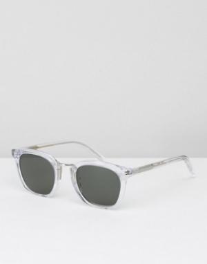 Квадратные солнцезащитные очки в прозрачной оправе Monokel Ando Eyewear. Цвет: прозрачный