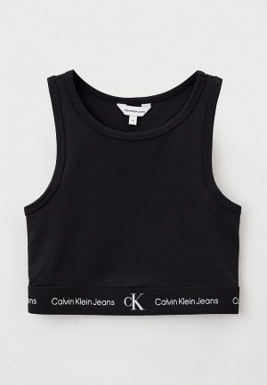 Бюстгальтер Calvin Klein Jeans. Цвет: черный