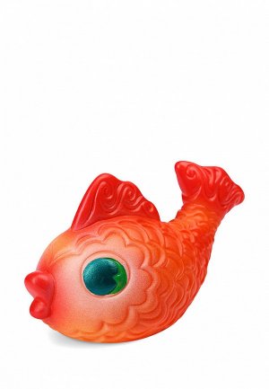 Игрушка Огонек Золотая рыбка 9 см. Цвет: оранжевый