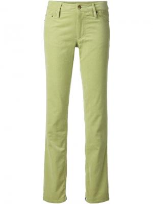 Вельветовые брюки Harvey Faircloth. Цвет: зелёный