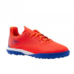 Детские футбольные мультикамовые кроссовки TF ‒ Viralto I Turf оранжевый/синий KIPSTA, цвет orange Kipsta