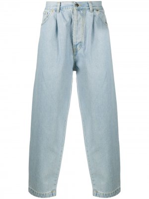 Прямые джинсы с завышенной талией Société Anonyme. Цвет: синий