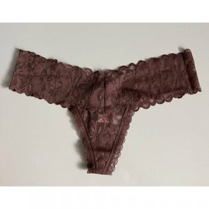 Трусы Victorias Secret, размер XS, коричневый Victoria's Secret. Цвет: коричневый/светло-коричневый