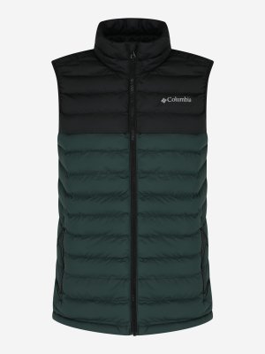 Жилет мужской Powder Lite Vest, Зеленый Columbia. Цвет: зеленый