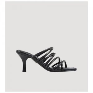 Туфли открытые женские Bronx OLI-VIAH, цвет Черный, 37. Цвет: черный