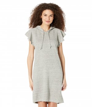 Платье , Linen French Terry Flutter Sleeve Sweatshirt Dress Chaser