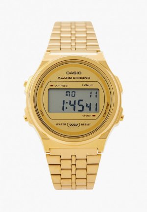 Часы Casio A171WEG-9AEF. Цвет: золотой