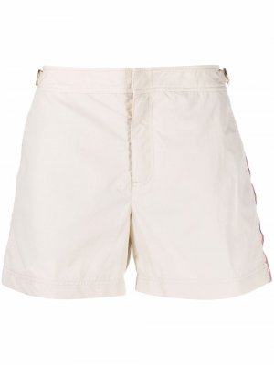 Side stripe-detail swim shorts Orlebar Brown. Цвет: бежевый