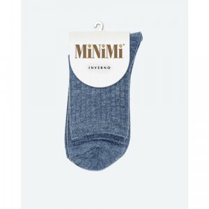 Носки , размер 35-38 (23-25), серый MiNiMi. Цвет: серый