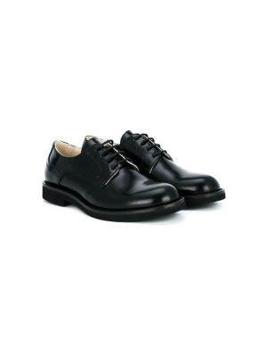 Классические ботинки на шнуровке Montelpare Tradition. Цвет: черный