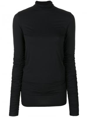 Приталенный свитер-водолазка Dorothee Schumacher. Цвет: чёрный