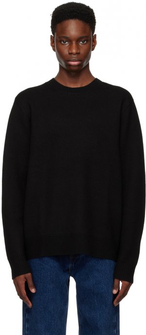Черный свитер с изображением Грега Saturdays NYC