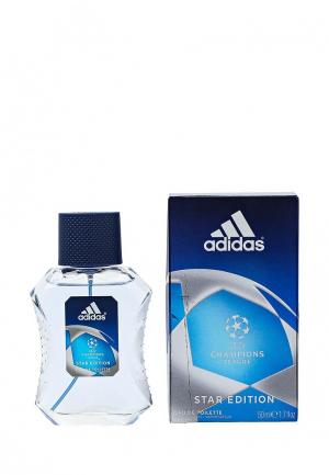 Туалетная вода adidas Uefa Star Edition вода, 50 мл