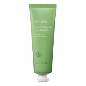 - Greentea Pure Gel Hand Cream 50ml ( For dry season and care) Innisfree