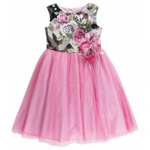 Платье , размер 116, розовый Wojcik. Цвет: розовый
