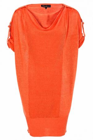 Платье Luisa Spagnoli. Цвет: оранжевый