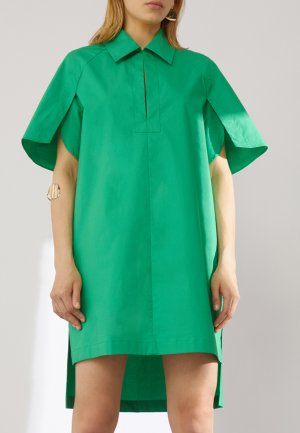 Платье ERIKA CAVALLINI. Цвет: зеленый