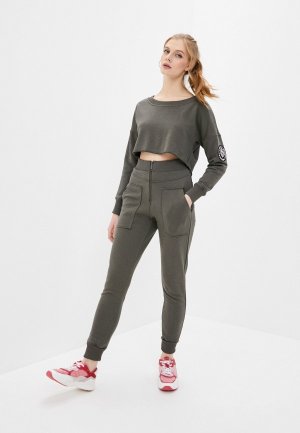 Костюм спортивный Sitlly. Цвет: хаки