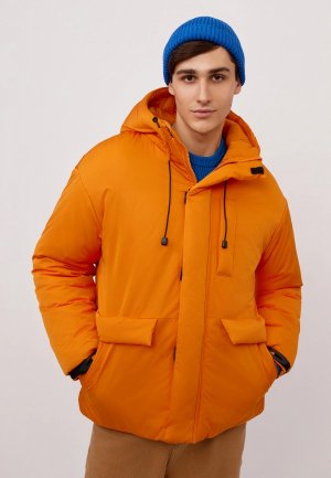 Куртка утепленная Modis. Цвет: оранжевый
