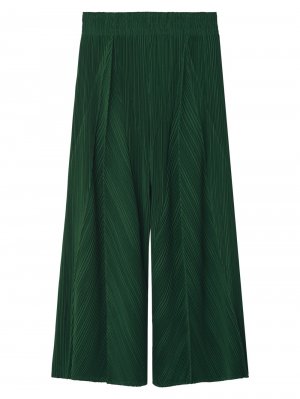 Широкие брюки со складками спереди , темно-зеленый Adolfo Dominguez