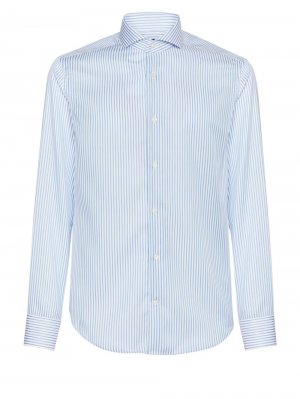 Деловая рубашка стандартного кроя , светло-синий Boggi Milano