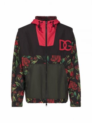 Спортивная куртка с цветочным принтом Dolce&Gabbana (D&G)