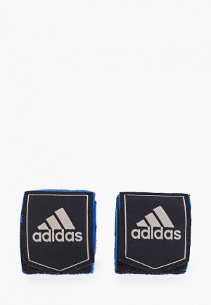 Бинты боксерские 2 шт. adidas Combat Mexican Style Boxing Crepe Bandage. Цвет: синий
