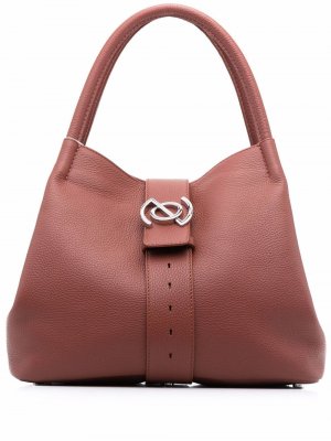Большая сумка-тоут Zoe Zanellato. Цвет: коричневый