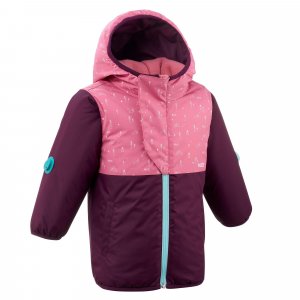 Лыжная куртка Decathlon Теплая Lugiklip -And , фиолетовый Wedze