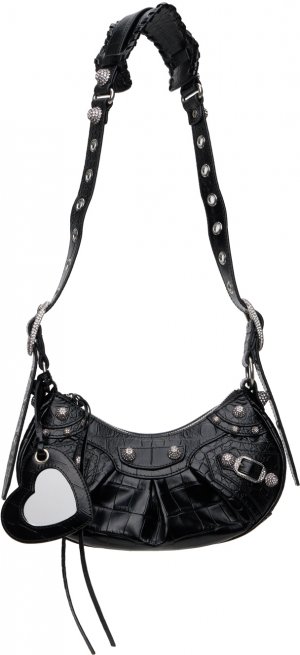 Черная сумка на плечо 'Le Cagole' XS , цвет Black Balenciaga
