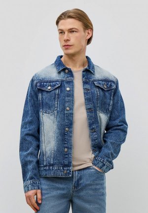 Куртка джинсовая Baon. Цвет: голубой